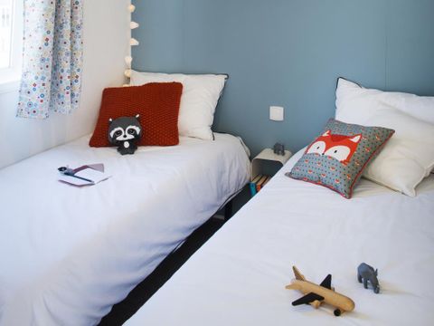 MOBILHOME 4 personnes - Mobil-home Premiun Loggia 32m² 2 chambres - Arrivée le Samedi en Juillet et Août