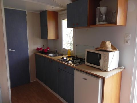 MOBILHOME 4 personnes - Mobil-home Eco - Confort 28m² 2 chambres - Arrivée le Samedi en Juillet et Août