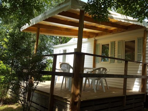 MOBILHOME 4 personnes - Mobil-home Eco - Confort 28m² 2 chambres - Arrivée le Samedi en Juillet et Août