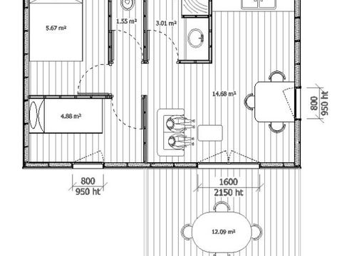 GÎTE 4 personnes - Maison JAZZ gîte -
