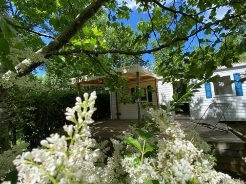 MOBILHOME 5 personnes - Mobil-home Grand Confort Lilas 28m² 2 chambres - Arrivée le Dimanche en Juillet et Août