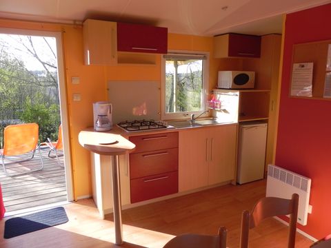 MOBILHOME 5 personnes - Mobil-home Grand Confort Lilas 28m² 2 chambres - Arrivée le Dimanche en Juillet et Août