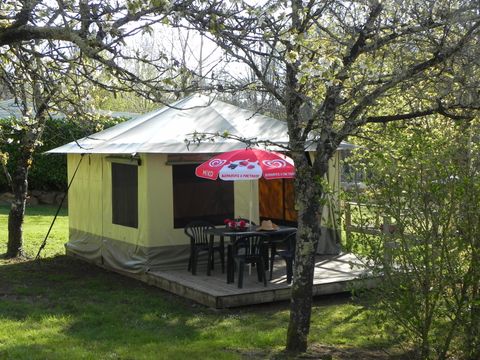 BUNGALOW TOILÉ 4 personnes - Bungalow toilé 16m² 2 chambres - Arrivée le Dimanche en Juillet et Août