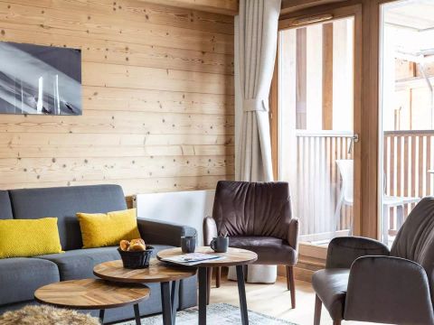 APPARTEMENT 6 personnes - 2 PIECES CABINE 6 PERSONNES VUE MONTAGNE