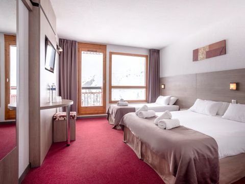 Chambre 4 personnes - Chambre pour 4 pers. avec balcon