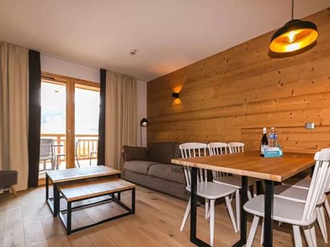 APPARTEMENT 4 personnes - 2 PIECES 4 PERSONNES VUE MONTAGNE