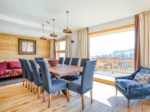 CHALET 11 personnes - 6 PIECES CABINE 11 PERSONNES VUE MONTAGNE