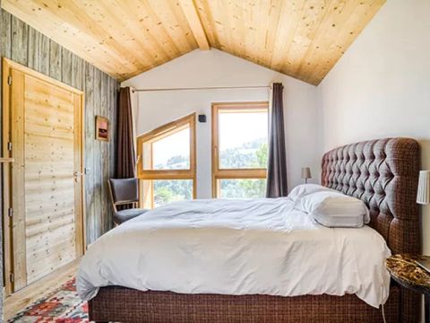 CHALET 11 personnes - 6 PIECES CABINE 11 PERSONNES VUE MONTAGNE