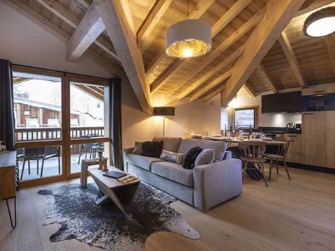 APPARTEMENT 8 personnes - 3 PIECES CABINE 6-8 PERSONNES VUE MONTAGNE