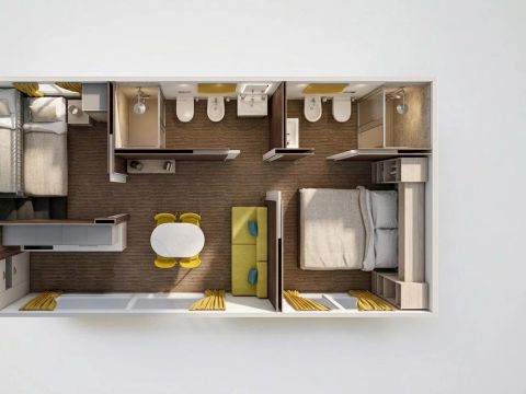 Mobilhome 5 personnes - hu stay Excellence