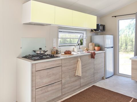 MOBILHOME 6 personnes - Mobil-home RIDEAU BAHIA 87.2  33m² / 2 chambres - terrasse