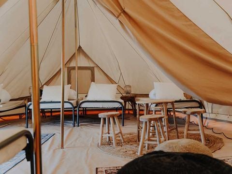 TENTE TOILE ET BOIS 4 personnes - Emperor Lodge