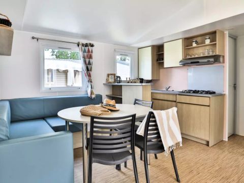 Mobilhome 6 personnes - Premium 4 Pièces 6 Personnes + TV