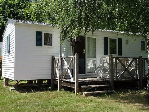 Mobilhome 4/6 personnes - Standard 27m² / - 2 chambres - TV - Terrasse non couverte
