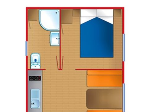 MOBILHOME 2 personnes - VENUS