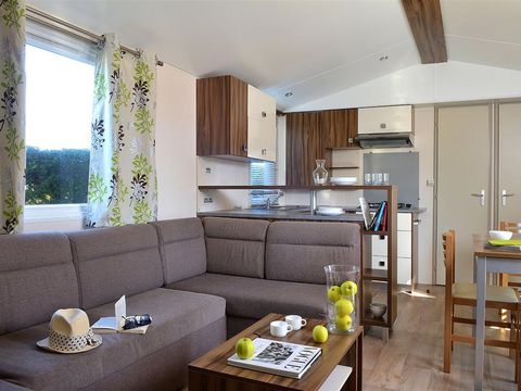 Mobilhome 6 personnes - LOISIR CONFORT 3 chambres - 36m² - Terrasse couverte 6 pers