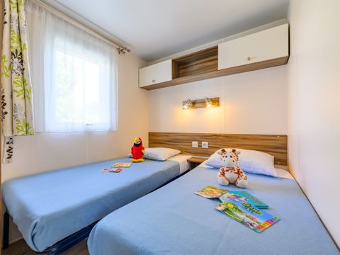 Mobilhome 6 personnes - LOISIR CONFORT 3 chambres - 36m² - Terrasse couverte 6 pers