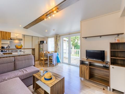 MOBILHOME 6 personnes - DIM - LOISIR CONFORT 3ch/ 6p - 36m² - Terrasse couverte