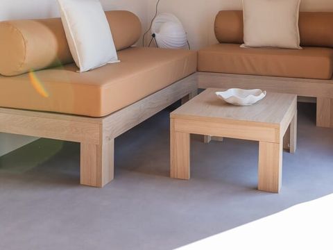Mobilhome 4 personnes - Dimanche - SUNELIA PRESTIGE 2 chambres - 34m² - Terrasse couverte 4 pers