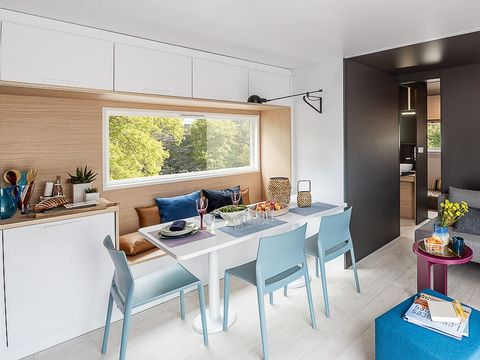MOBILHOME 5 personnes - DIM - SUNELIA LUXE TAOS 2ch/5p - 40m² - Pergola exotique