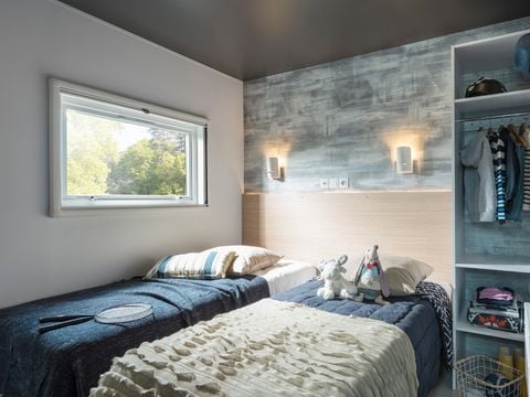 MOBILHOME 5 personnes - DIM - SUNELIA LUXE TAOS SPA 2ch/ 5p - 40m² - Pergola Exotique