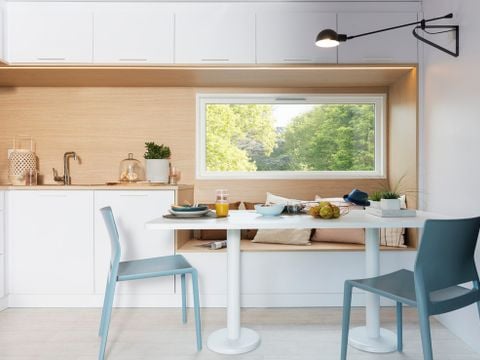 MOBILHOME 5 personnes - DIM - SUNELIA LUXE TAOS SPA 2ch/ 5p - 40m² - Pergola Exotique