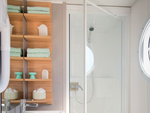 MOBILHOME 5 personnes -  SAM - COTTAGE CONFORT 2ch/ 4/5p - 30m² - Terrasse parasol