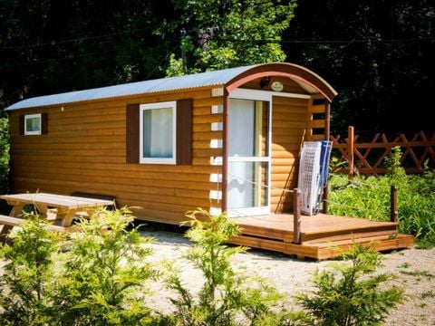 HÉBERGEMENT INSOLITE 2 personnes - Insolite Premium Roulotte Arizona 1 chambre 2 personnes 17m² 2 pers