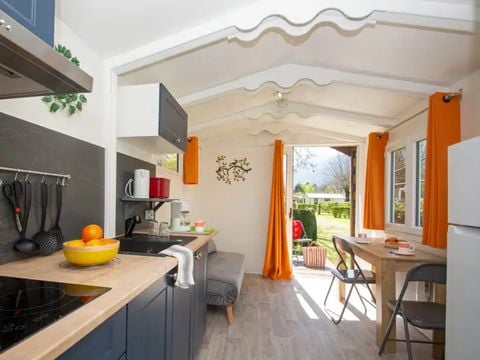 Hébergement 2 personnes - Insolite Premium Roulotte Arizona - 1 chambre - 17m²