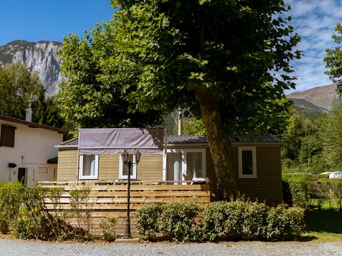 MOBILHOME 6 personnes - Belledonne Premium 32m² - 3 chambres + terrasse non couverte + plancha + Lave-vaisselle -