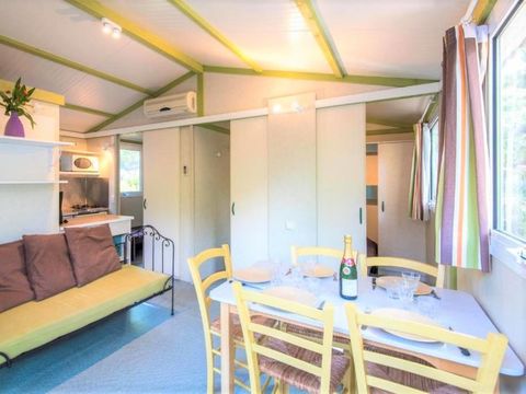 CHALET 5 personnes - Moréa 25m² - 2 chambres - climatisé