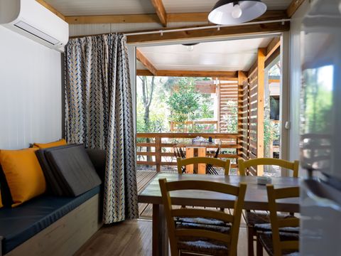 MOBILHOME 4 personnes - Lodge 24m² - 2 chambres - climatisé
