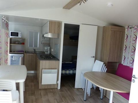 MOBILHOME 7 personnes - Confort 3 chambres - Terrasse