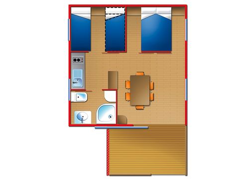 CHALET 5 personnes - MOREA