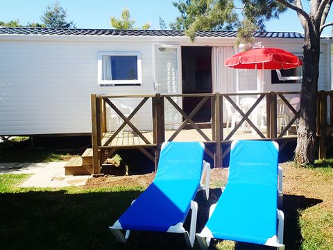 MOBILHOME 7 personnes - MOBIL HOME MARTE 7 PERS, 34m2, 4 pieces, 3 chambres