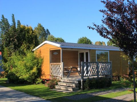 MOBILHOME 4 personnes - Loggia 25m² + terrasse - 2 chambres