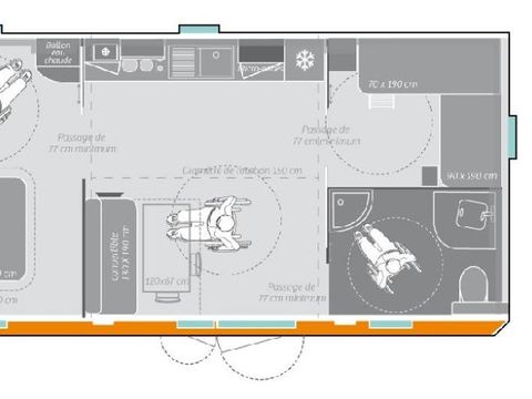MOBILHOME 4 personnes - CARAIBES PMR Life