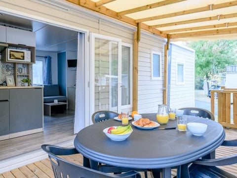 Mobilhome 6/8 personnes - 3 chambres - Confort - 34m² *