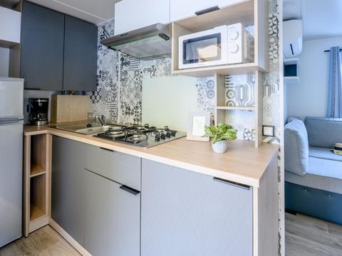 MOBILHOME 8 personnes - Mobil home 3 chambres confort - 34m² * 6/8 pers