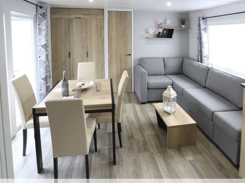 MOBILHOME 8 personnes - Mobil home Elégance 3 chambres (8 pers) terrasse et climatisation