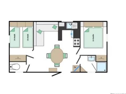 Mobilhome 4 personnes - HUPPE****
