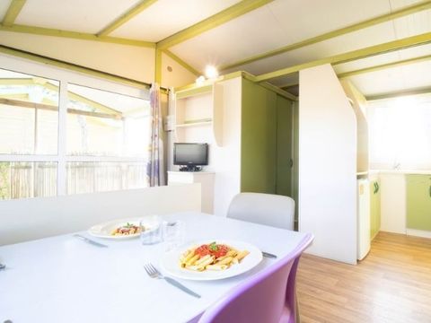 Mobilhome 5 personnes - Mobile-home FAUVETTE*** 5 personnes