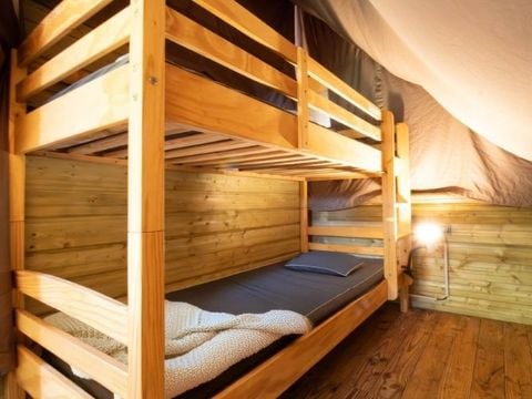 Tente en toile et en bois 4 personnes - Lodge - PINSON
