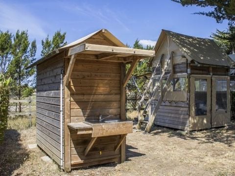Tente en toile et en bois 2 personnes - Lodge - ECHASSE