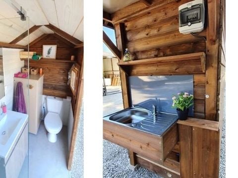 Tente en toile et en bois 2 personnes - Lodge - ECHASSE