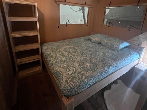 Tente en toile et en bois 5 personnes - Luxury Lodge