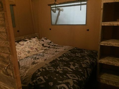Tente en toile et en bois 5 personnes - Luxury Lodge