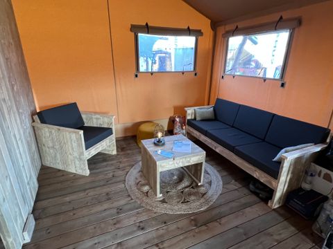 Tente en toile et en bois 5 personnes - Luxury Lodge