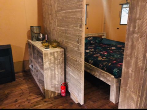 Tente en toile et en bois 5 personnes - Luxury Lodge