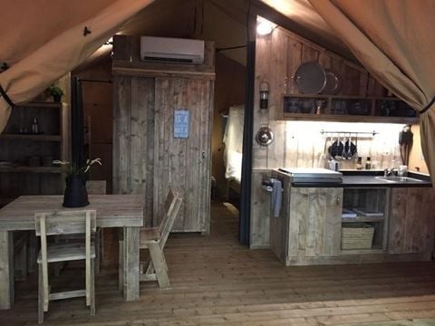 TENTE TOILE ET BOIS 2 personnes - Lodge Woody 27